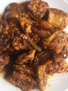 Foto resep Oseng tahu tempe teriyaki