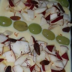 A picture of Fruit custard.