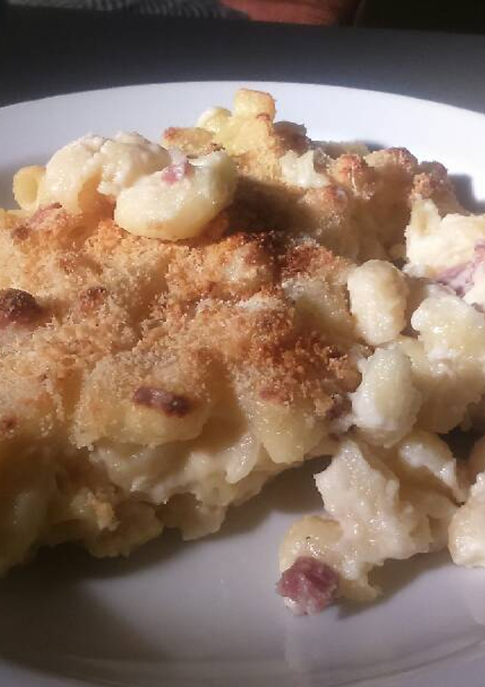 Una foto de Mac&Cheese with a spanish twist