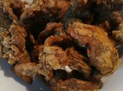 A picture of fried gizzard meat