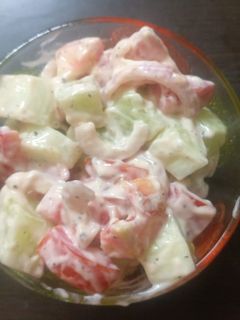 रशियन सलाड (salad recipe in marathi) रेसिपी चे मुख्य फोटो