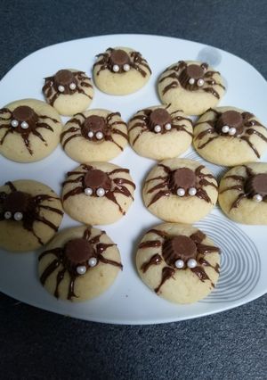 Une photo de Cookies araignées 🕷️