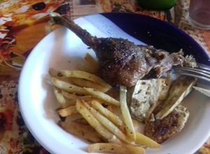 Una foto de Pato al horno