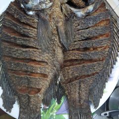 A picture of Fried fish.