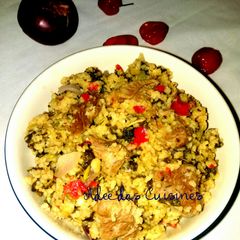 A picture of Dambun couscous.