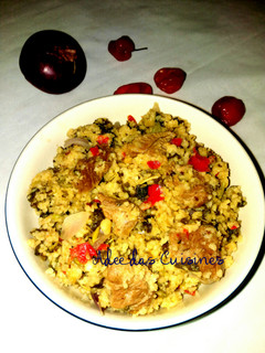 A picture of Dambun couscous.