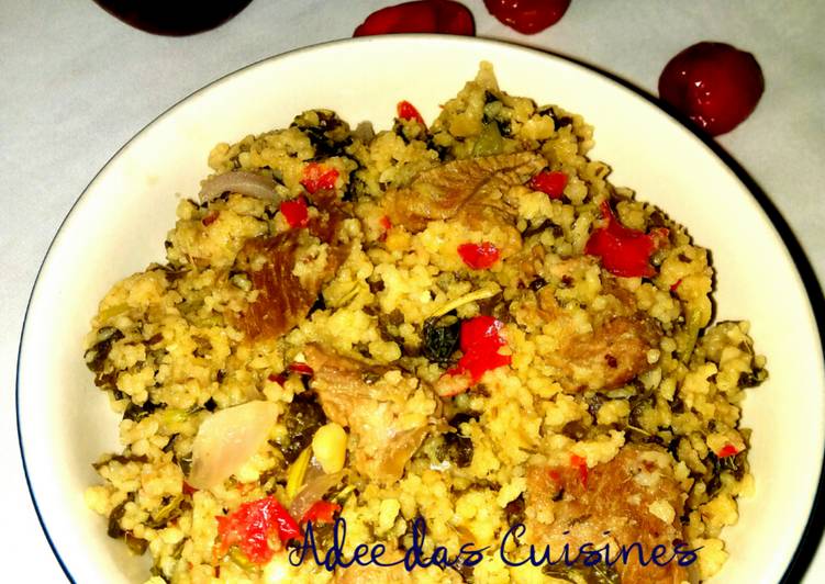 Recipe of Homemade Dambun couscous