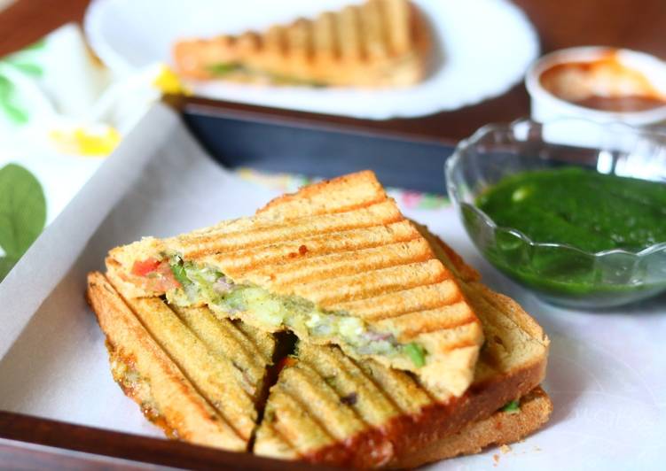 Easiest Way to Make Jamie Oliver Bombay masala sandwich