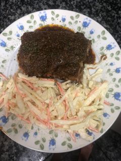 Una foto de 419. Ensalada de col o coleslaw (entrante verdura)