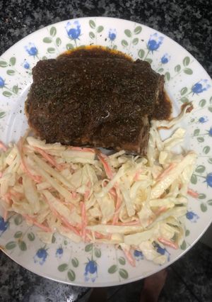 Una foto de 419. Ensalada de col o coleslaw (entrante verdura)