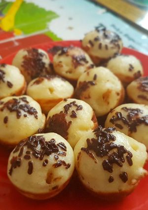 Foto resep Pukis empuk tanpa telur🥚🥚