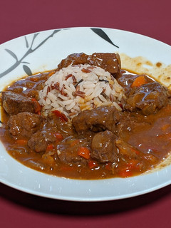 Una foto de Goulash húngaro