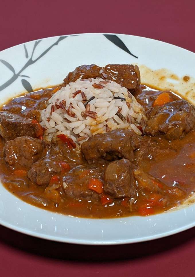 Una foto de Goulash húngaro