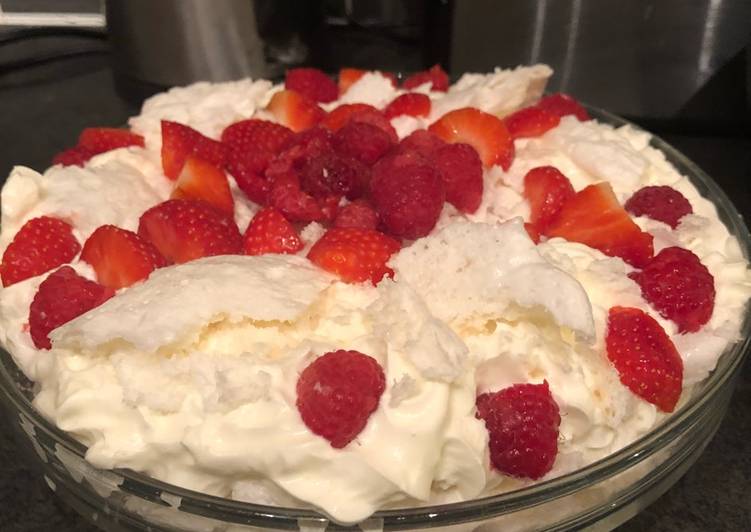 Recipe of Quick Cheat’s no fuss Eton Mess