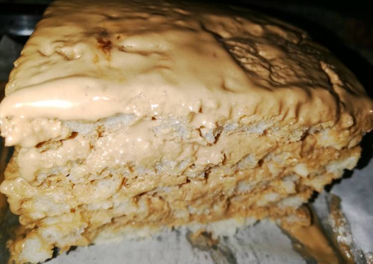 Bread cake/nutella cake