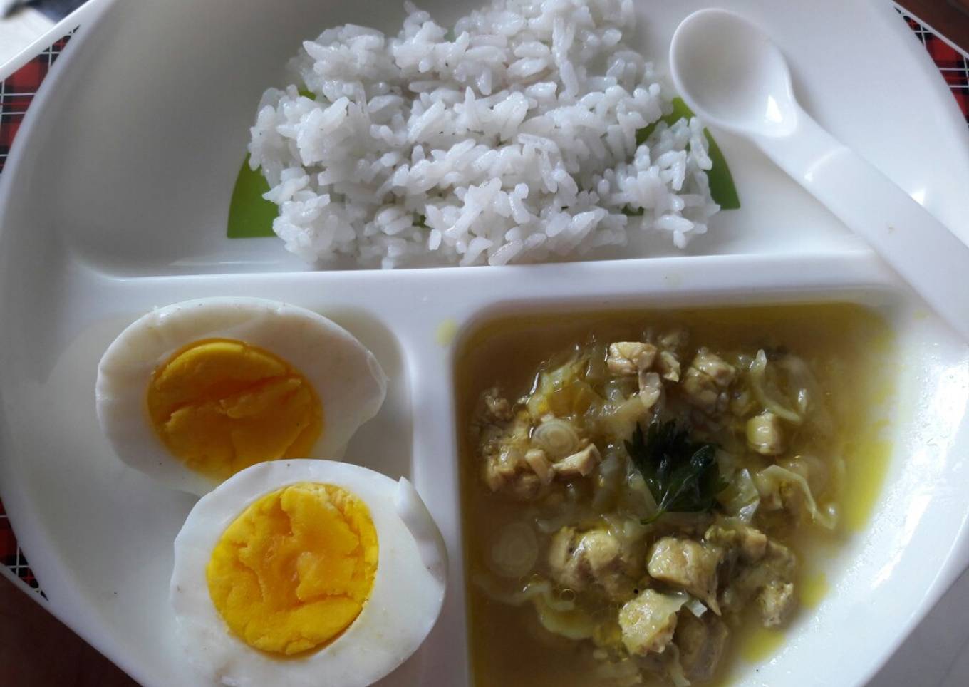 Soto ayam kubis mpasi 9 bulan