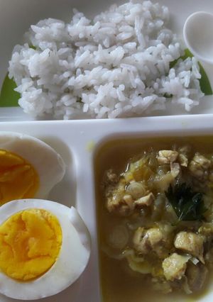 Foto resep Soto ayam kubis mpasi 9 bulan