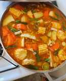 Sopa de res guisada