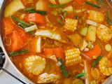 Sopa de res guisada