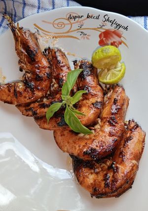 Foto resep Udang Bakar Madu