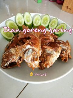 Foto resep Ikan goreng garing