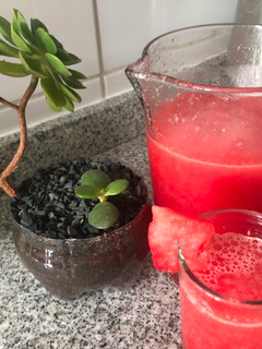Una foto de Jugo de sandía