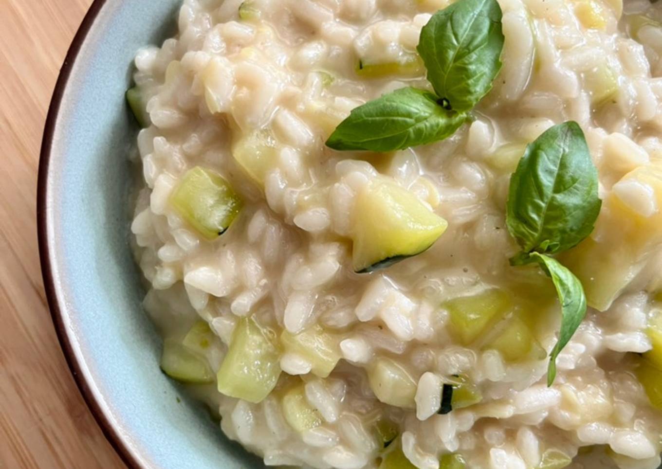 Risotto à la courgette