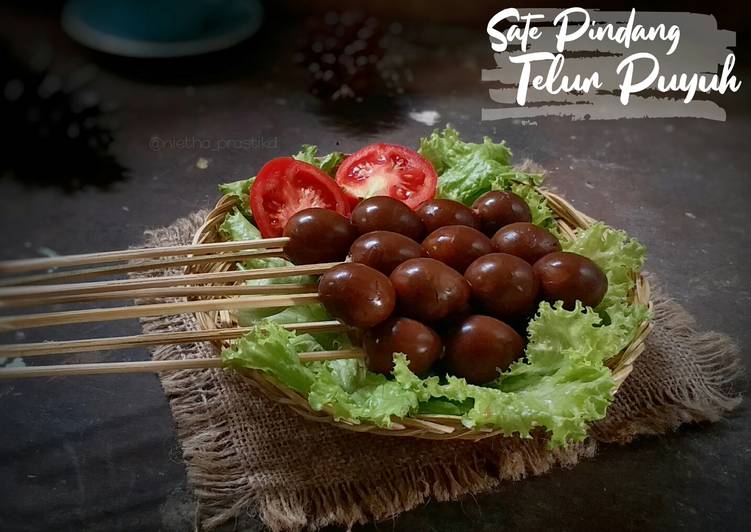 Cara Gampang Membuat Sate Pindang Telur Puyuh Anti Gagal