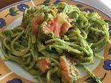 Tallarines con palta