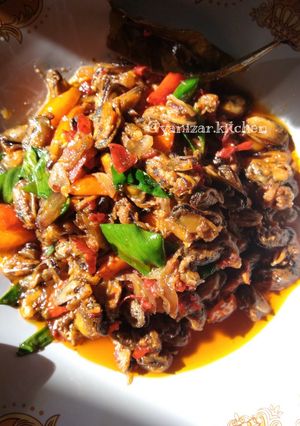 Foto resep Kerang kupas pedas