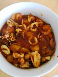 Foto resep Cumi saos padang
