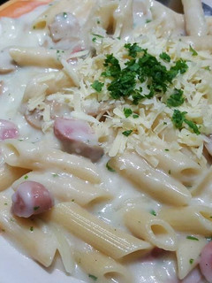 Foto resep Macaroni crem keju sosis