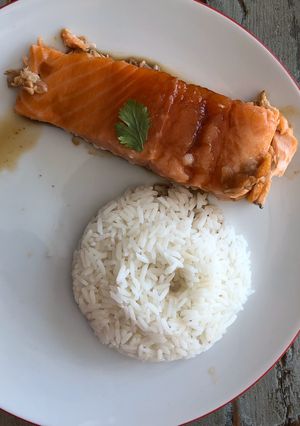 Une photo de Saumon Teriyaki 🇯🇵