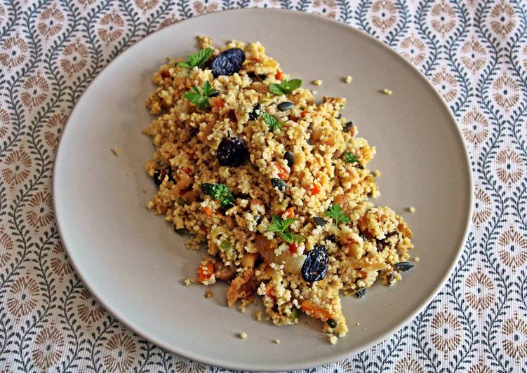 Cous Cous especiado con frutos secos