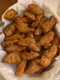 Una foto de Bocaditos de pescado fritos