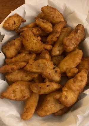 Una foto de Bocaditos de pescado fritos