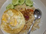 Nasi goreng putih simple enak