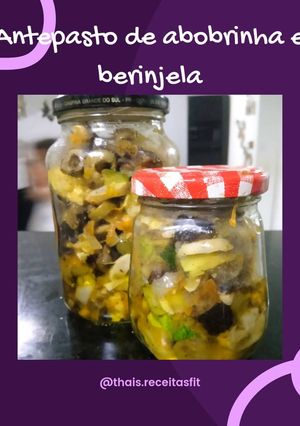 Foto de Antepasto de abobrinha e berinjela