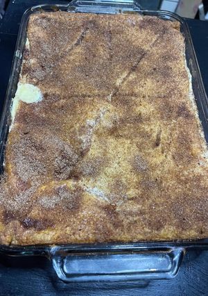 Una foto de Churro cheesecake