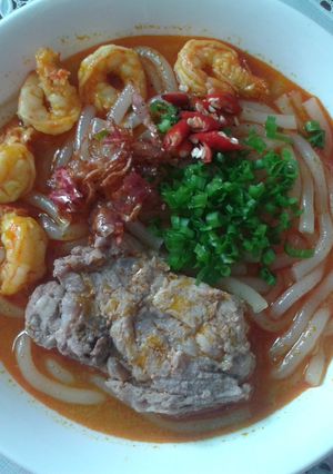 Hình của món Bánh canh tôm.