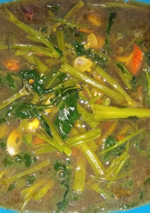 Foto resep Tumis kangkung sederhana