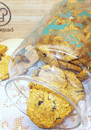 Sütőtökös keksz(Cukormentes, gluténmentes) recept fotója