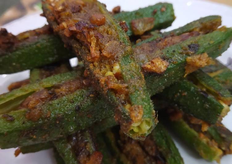 Recipe of Speedy Besan wali kurkuri bhindi