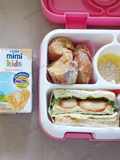 Foto resep #4 Bekal anak (nuggets sandwich)