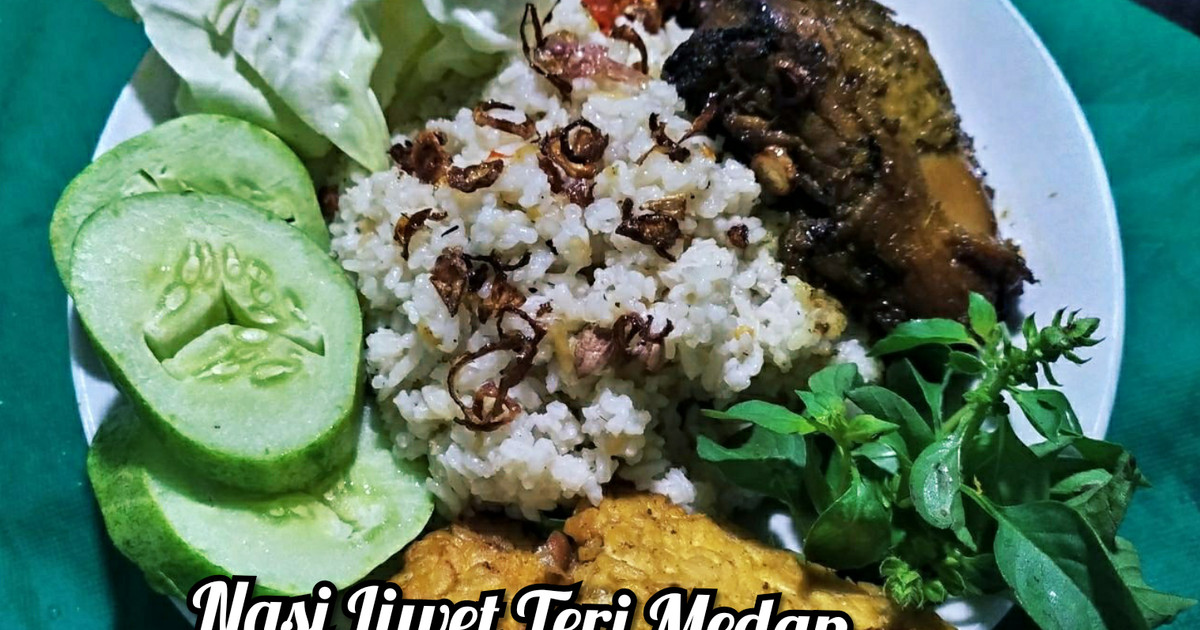 Resep Nasi Liwet Teri Medan Rice Cooker Rasa Juara Khas Sunda oleh ...