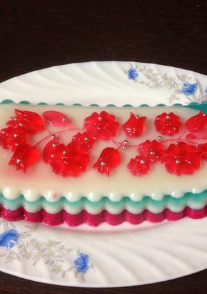 عکسی از دستور ژله بستنی 🍮🍭