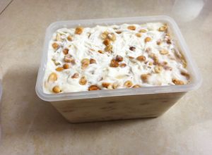 Hình của món Kem chuối đơn giản.