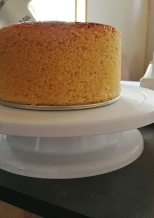 Una foto de Bizcocho esponjoso de vainilla