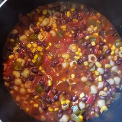 A picture of Black Bean Soup.