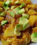 Curry de Coliflor y papa a mi manera🤔🤪😁